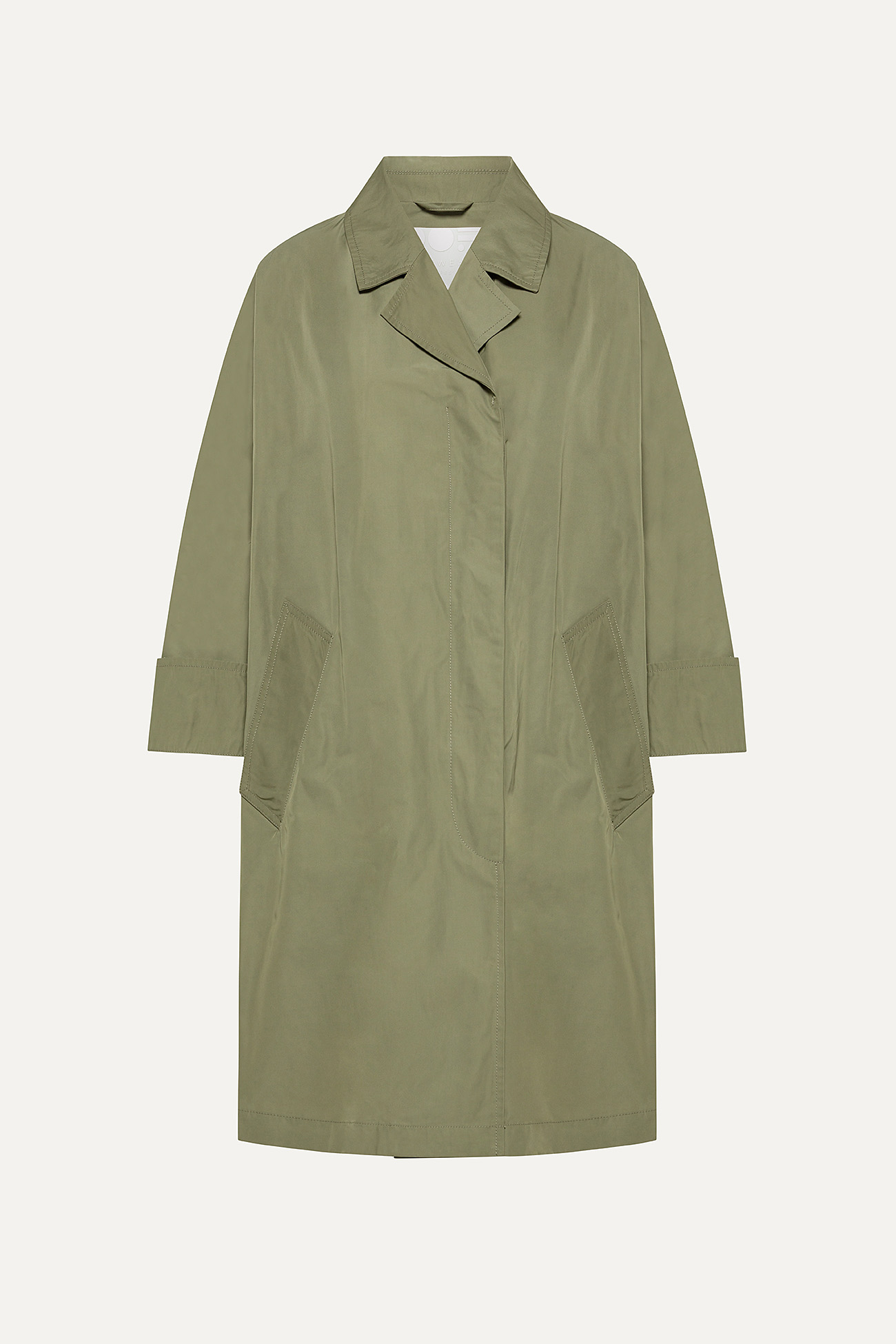MEMORY NYLON TRENCH COAT 9138 - CAMOUFLAGE GREEN - OOF WEAR
