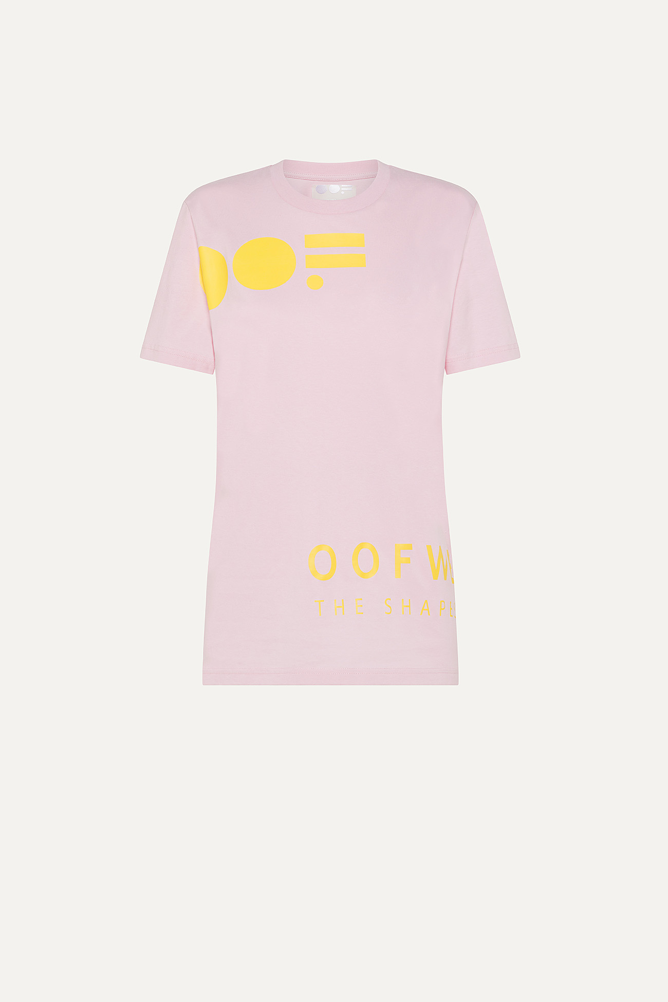 COTTON T-SHIRT WITH LOGO - CANDY - OOF WEAR