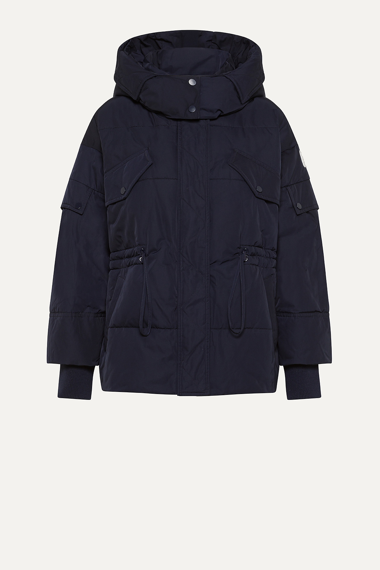 SHAPE MEMORY NYLON SHORT JACKET 9234 - DARK BLUE - OOF WEAR