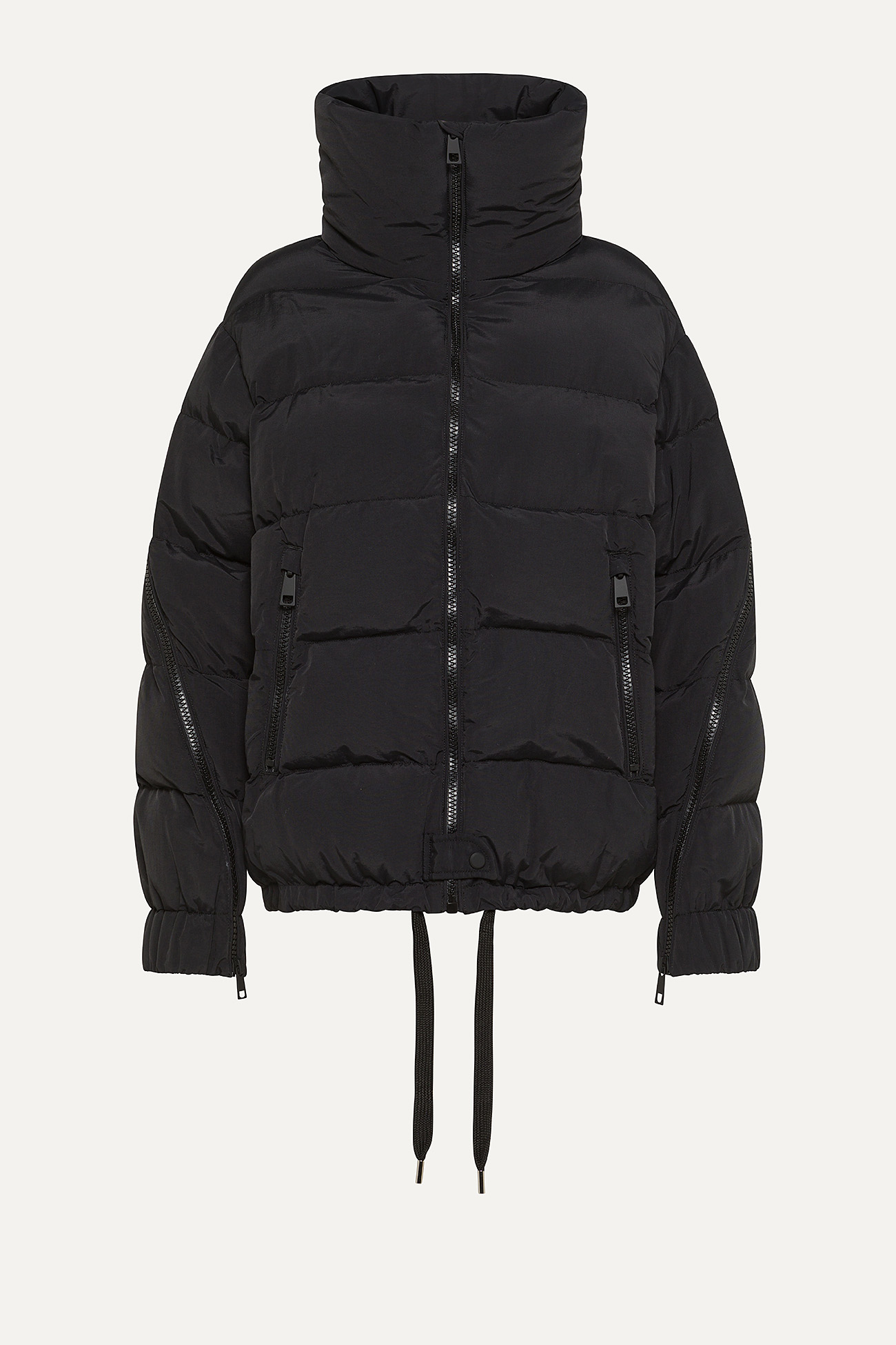 SHORT NYLON JACKET 9251 - BLACK - OOF WEAR