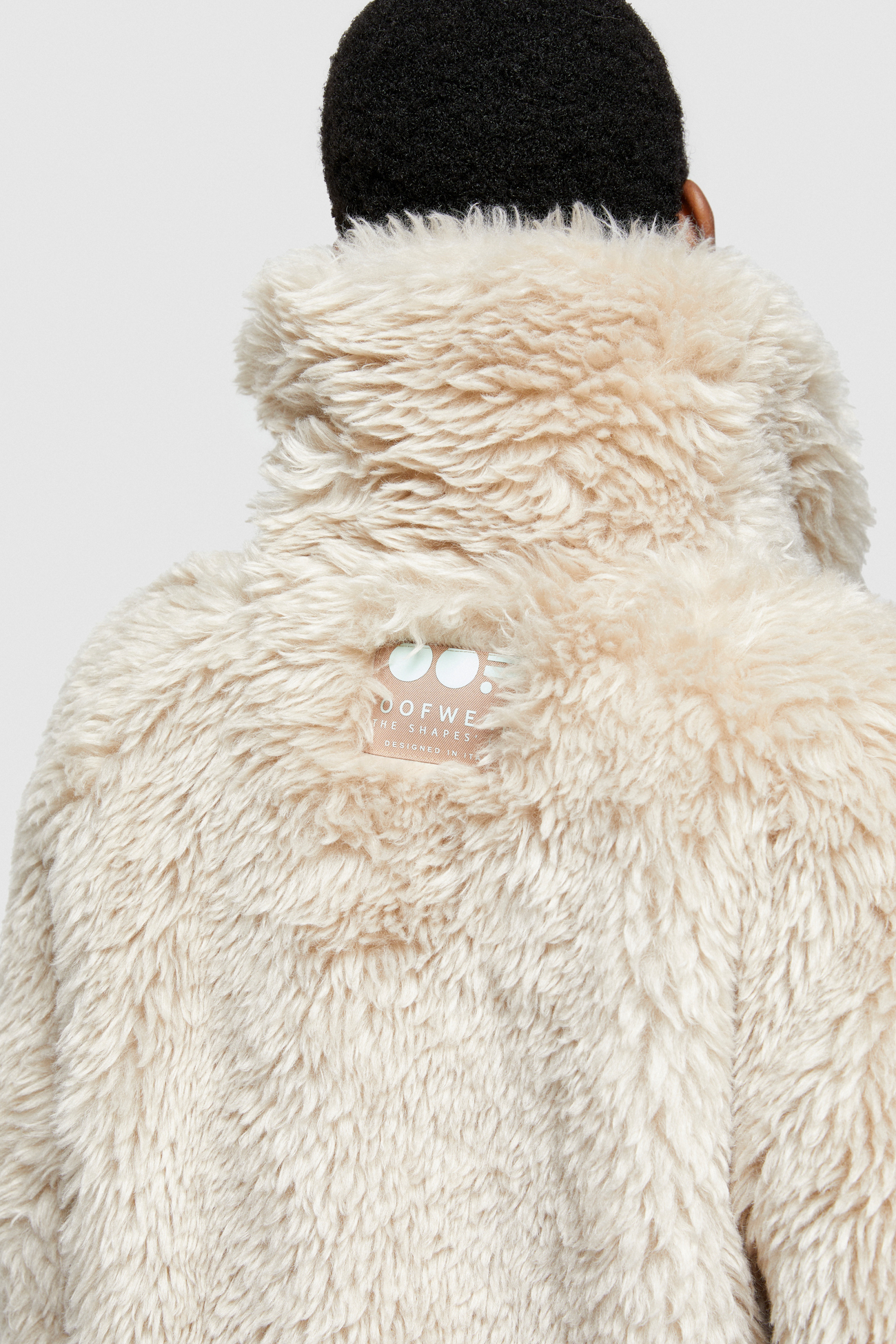 FAUX FUR SHORT JACKET 9258  - PEACH - OOF WEAR