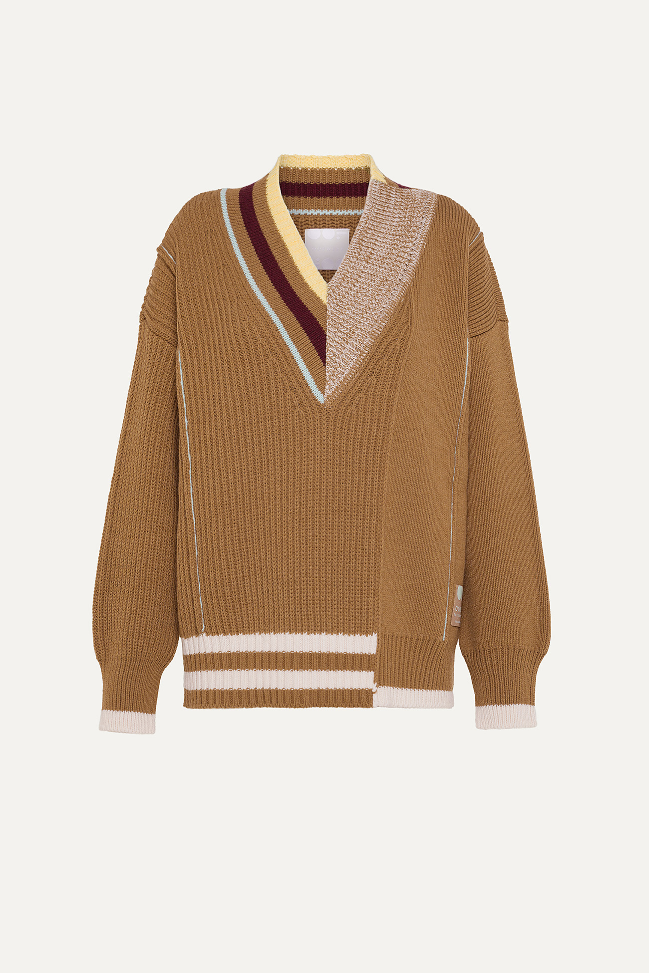 MOHAIR WOOL BLEND SWEATER  4073 - ALMOND - OOF WEAR