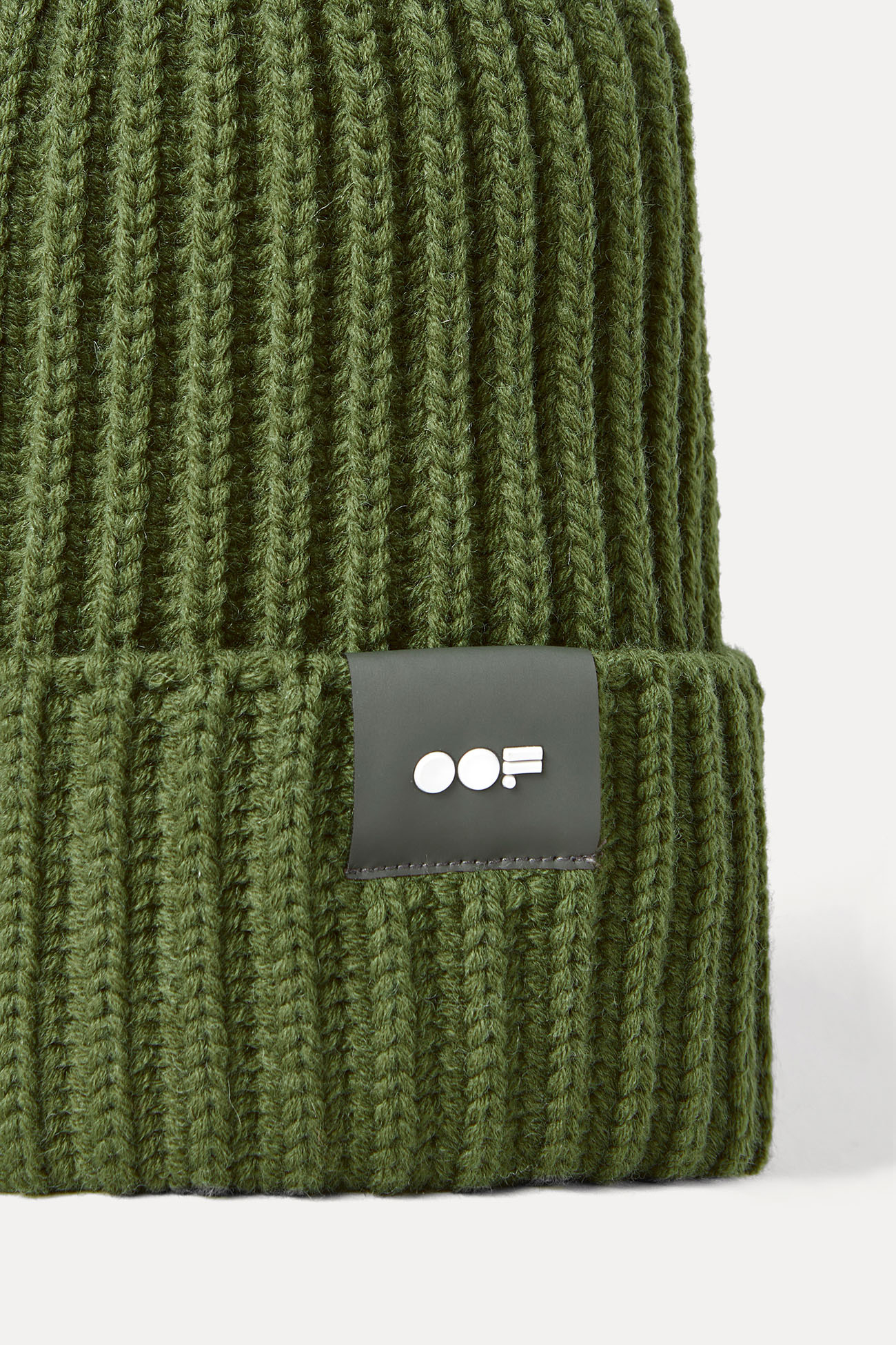 HAT 3013 MADE IN KNITTED WOOL - ARMY GREEN - OOF WEAR