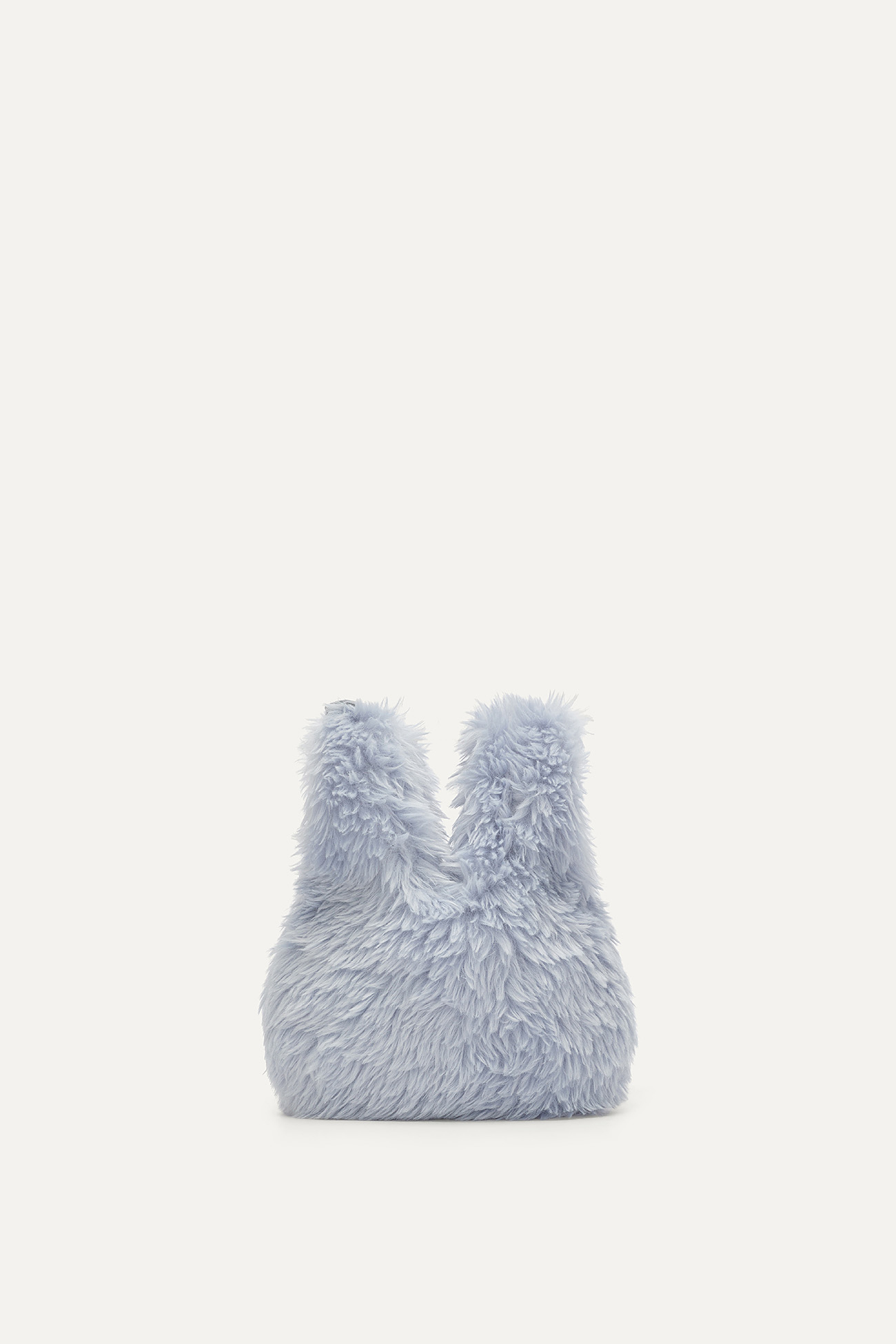 FAUX FUR BAG 3090  - ICE BLUE - OOF WEAR