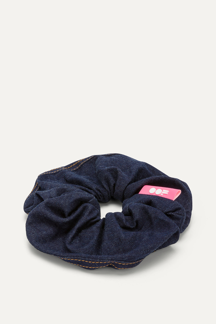 Oof Wear SCRUNCHIE IN DENIM 2006 - BLU SCURO