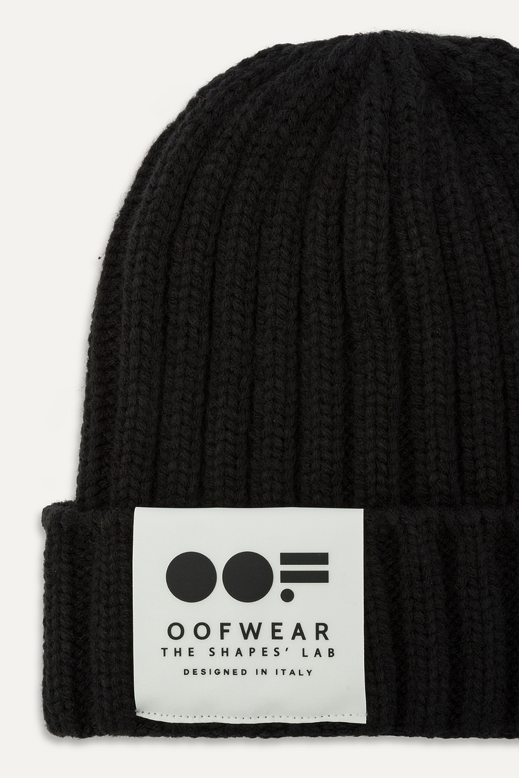 Oof Wear CAPPELLO CON FRONTINO IN ECO-MONTONE 2014 - NERO